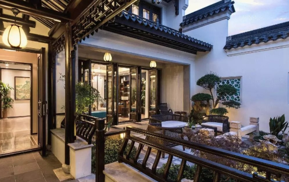 中式古典小别墅装修设计的四点建议