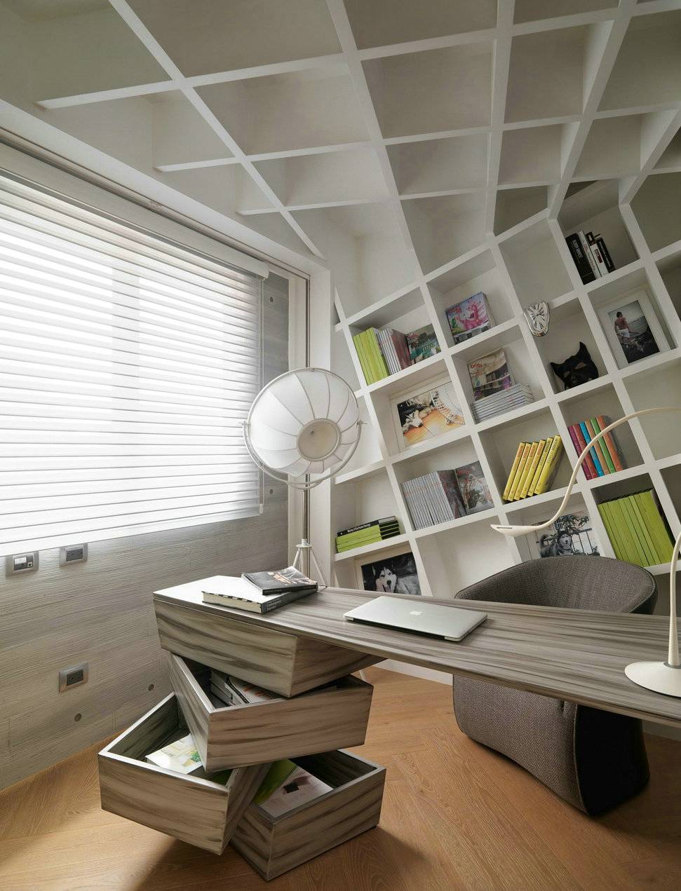 现代简约风格家装设计室内装修效果图-卧室