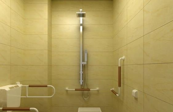 淋浴区水管入墙设计