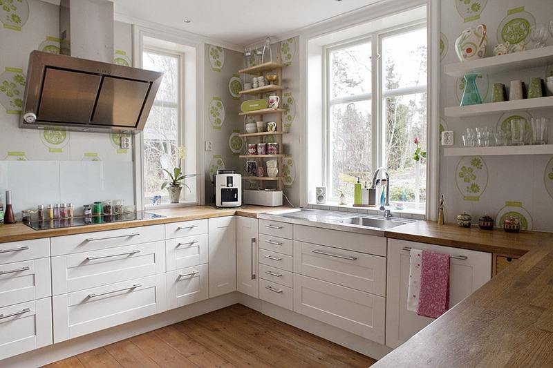 厨房装修设计注重收纳，保持整洁