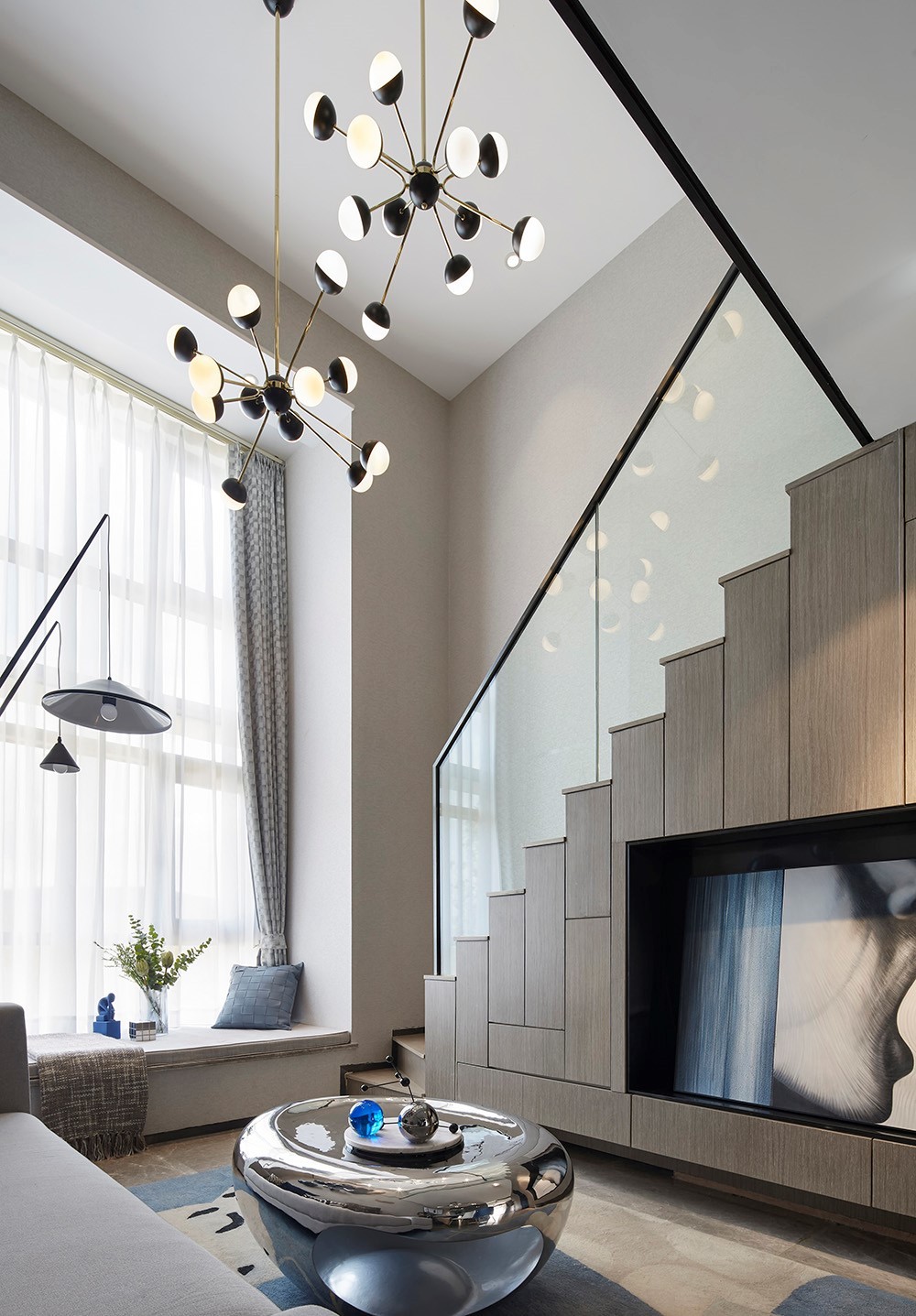 现代前卫风格室内家装案例效果图-楼梯