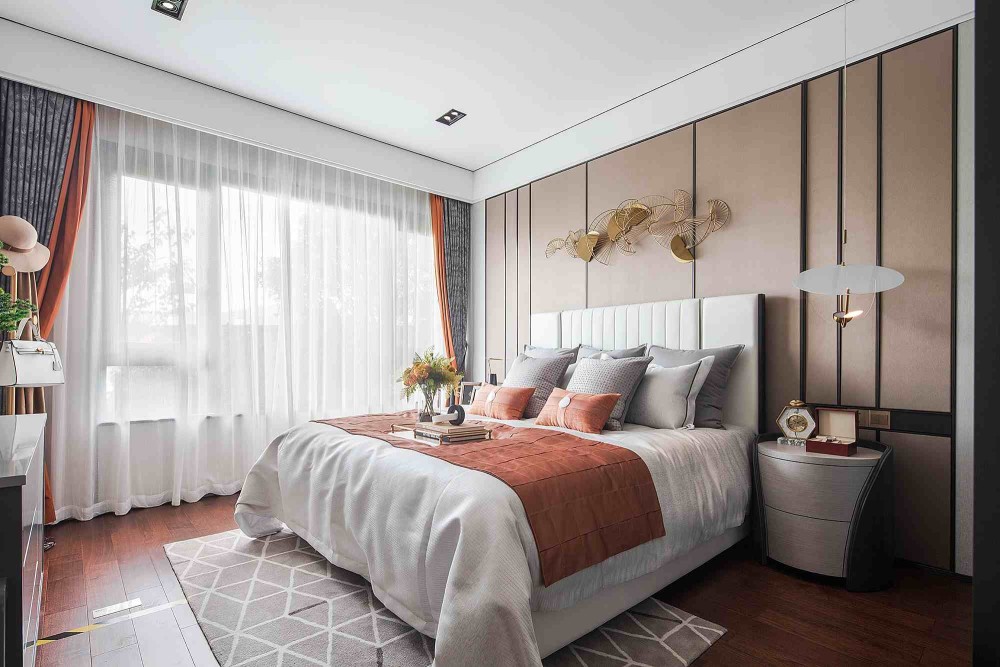 北欧风格室内家装案例效果图-卧室