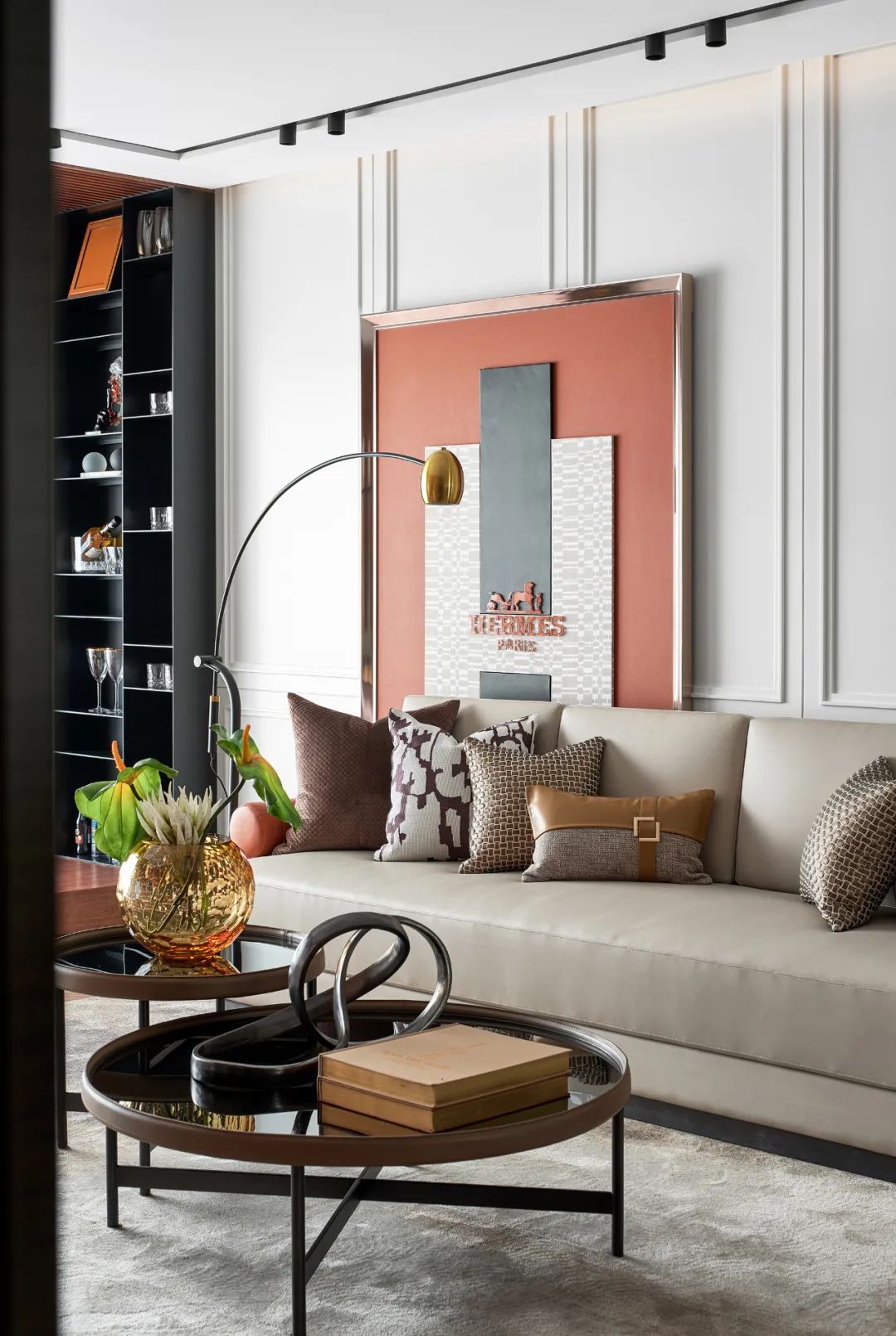美式摩登风格室内设计家装案例-客厅沙发