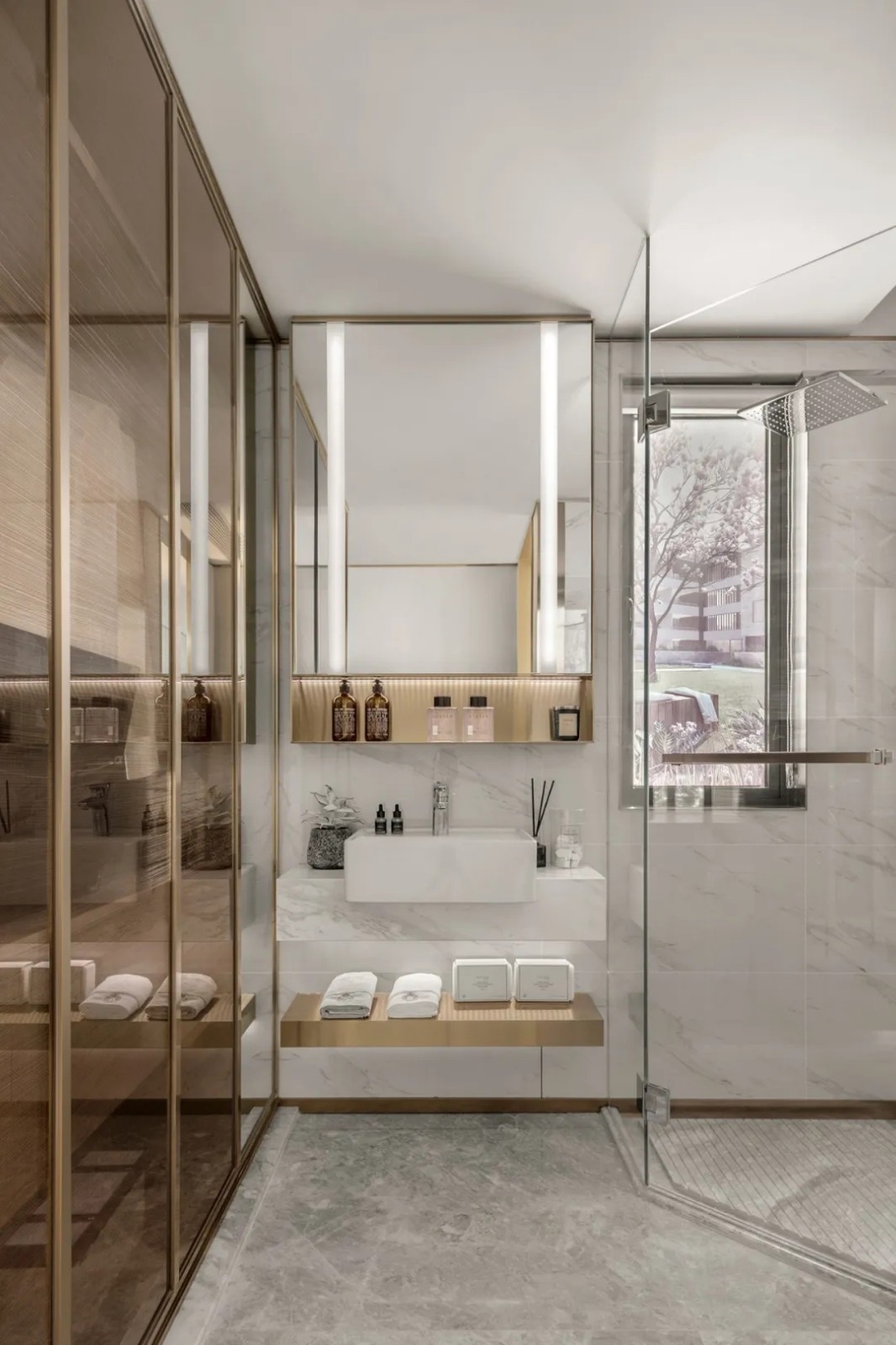 现代简约风格室内设计家装案例-卫生间